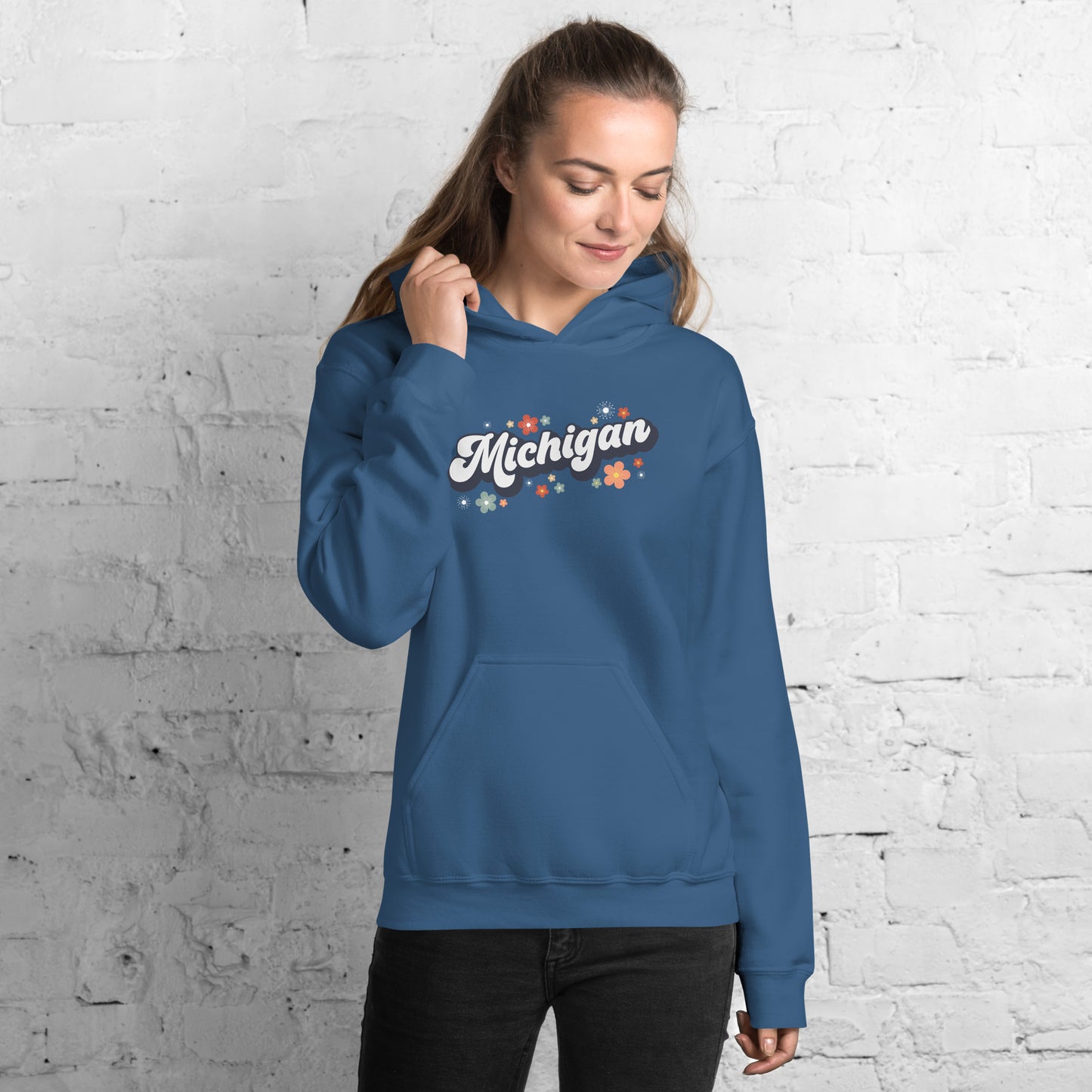 Retro Michigan Hoodie