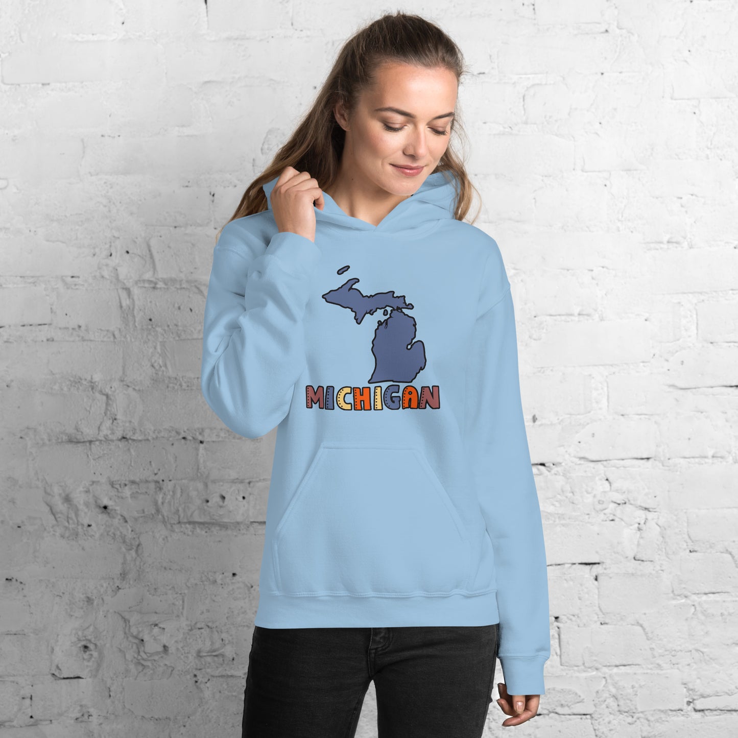 Michigan Mitten Hoodie