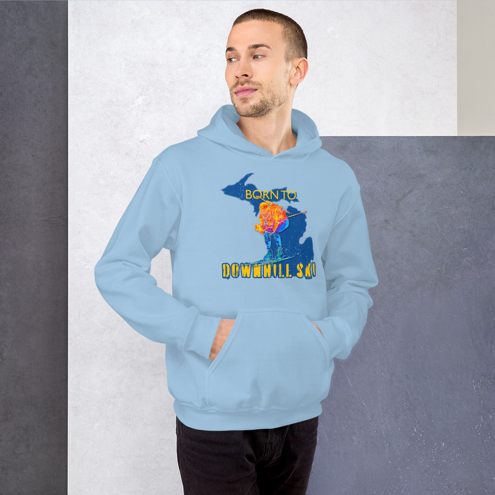 Downhill Skiing Hoodie