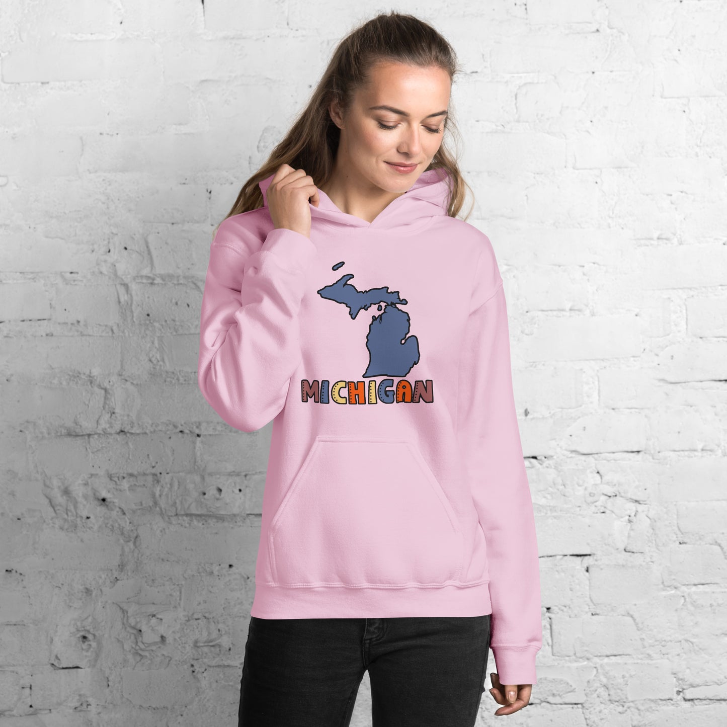 Michigan Mitten Hoodie