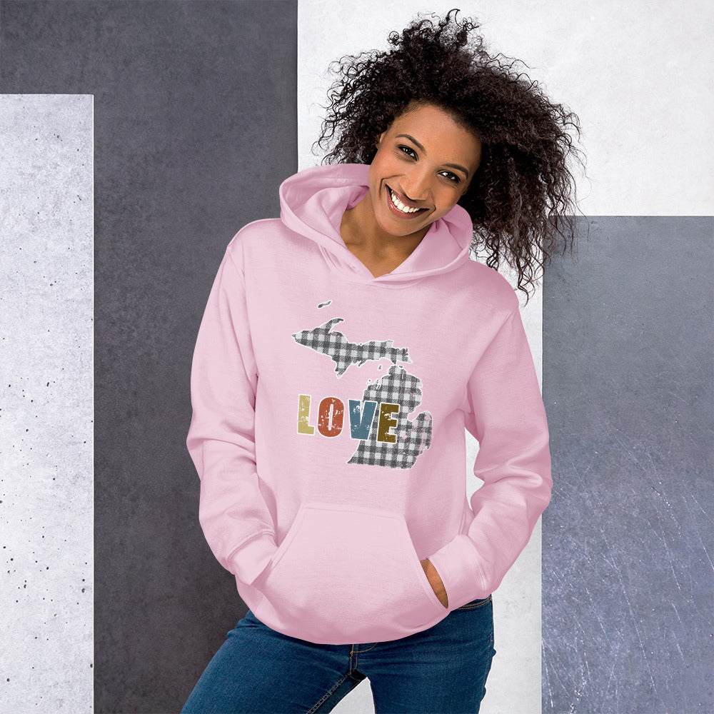 Plaid LOVE Hoodie