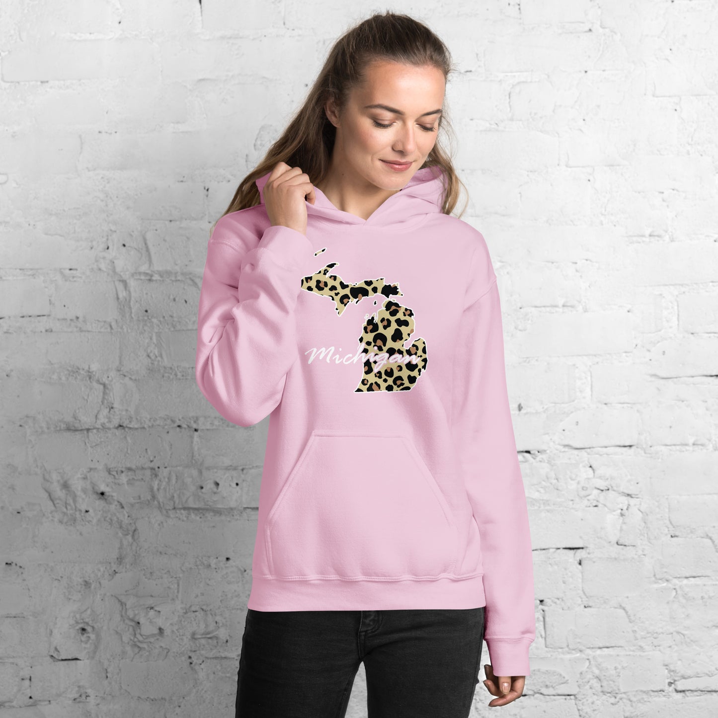 Leopard Print Hoodie