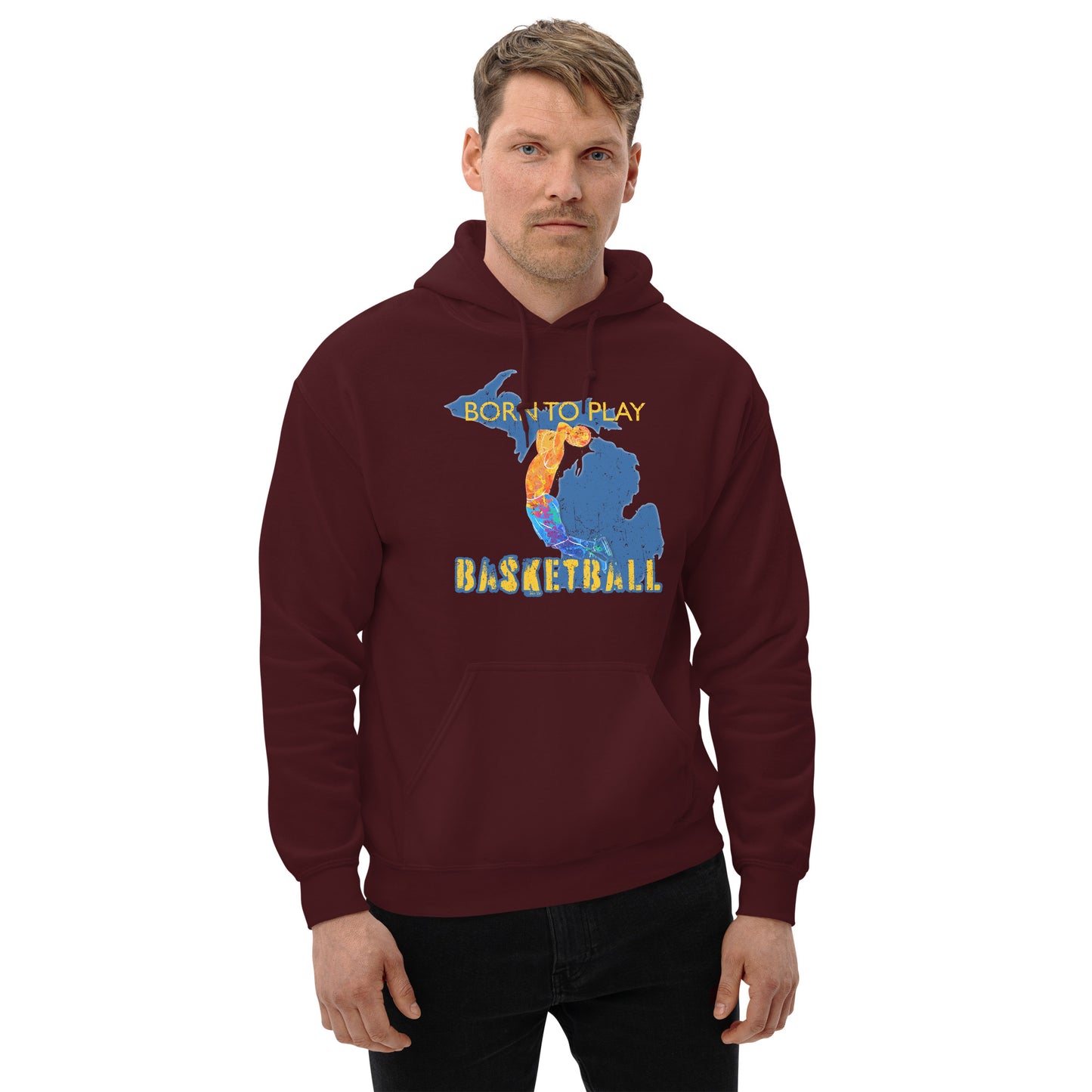 Born to Play Basketball Hoodie