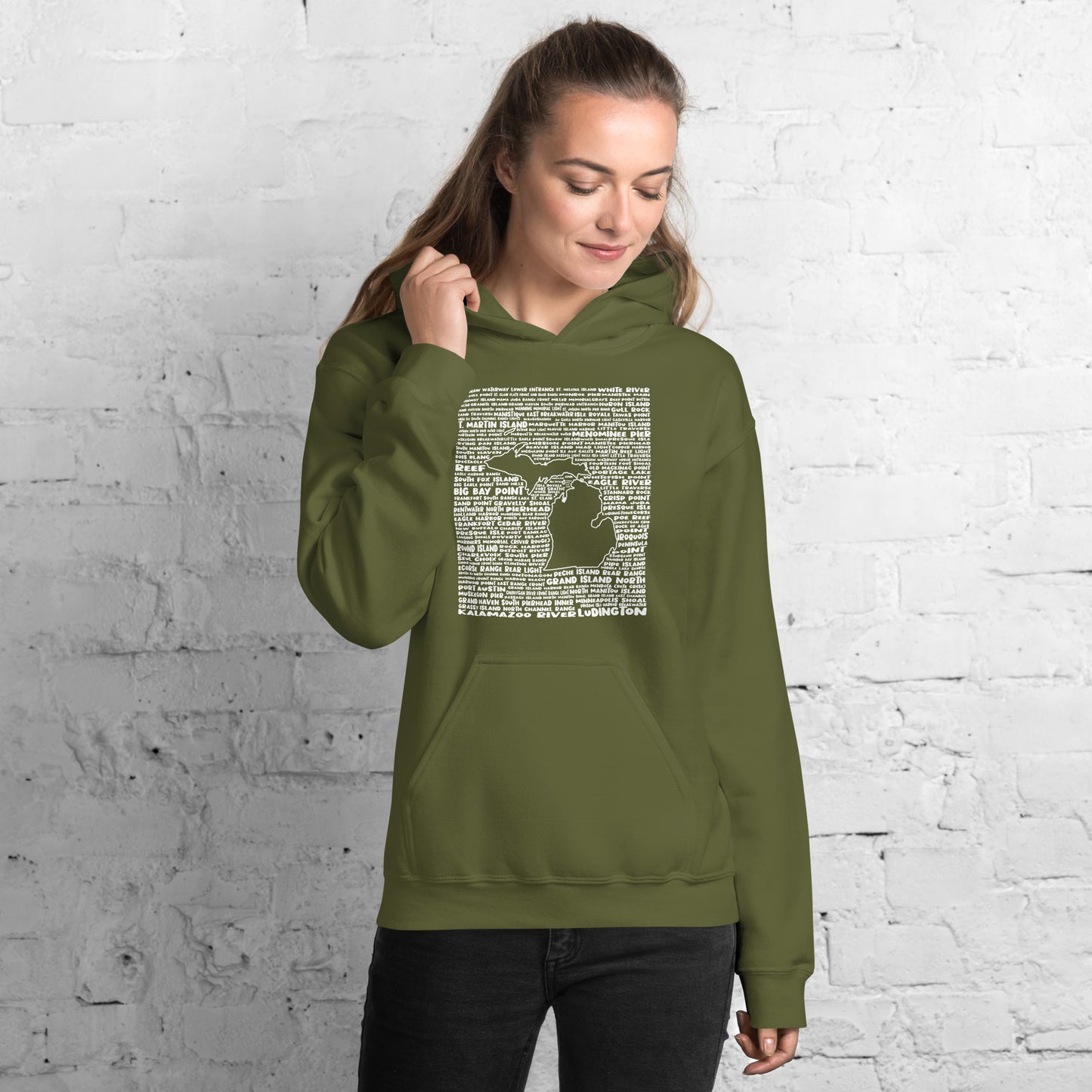 Michigan Lighthouses Hoodie