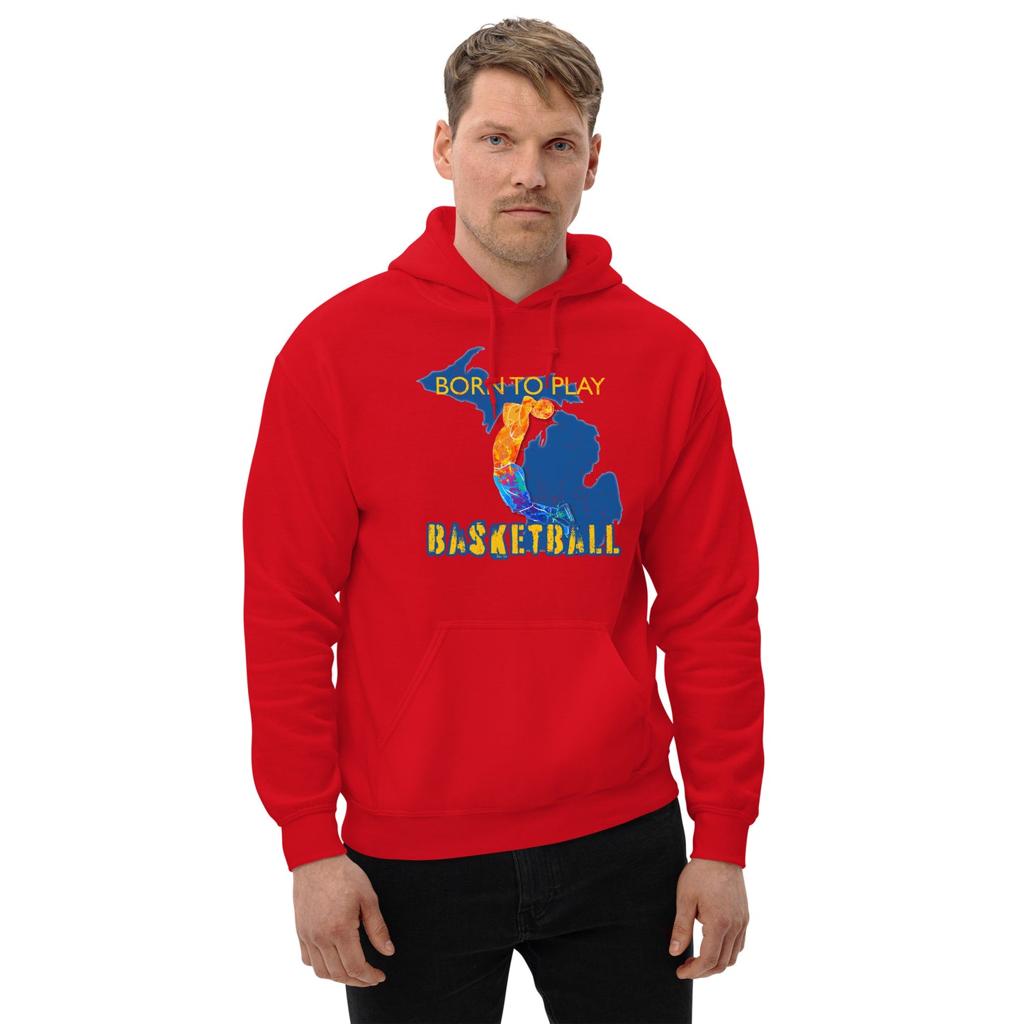 Born to Play Basketball Hoodie