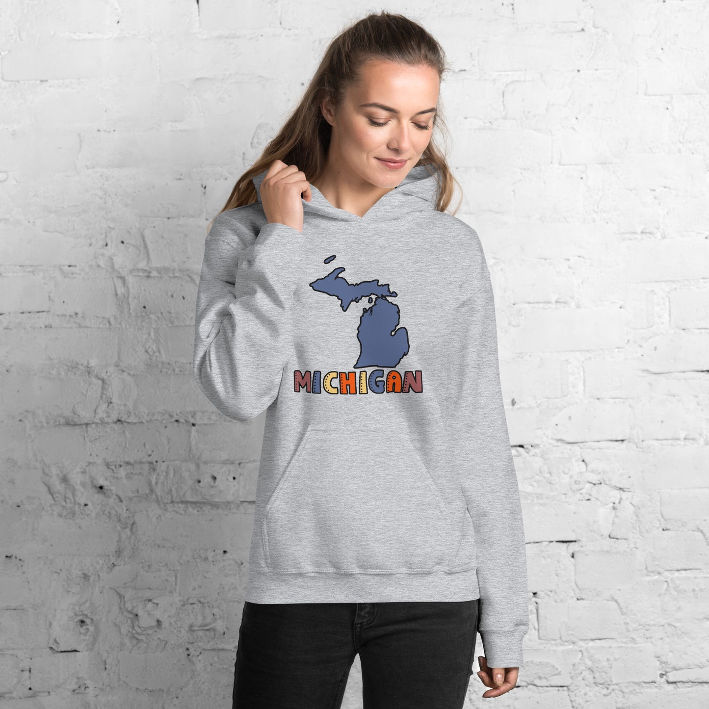 Michigan Mitten Hoodie