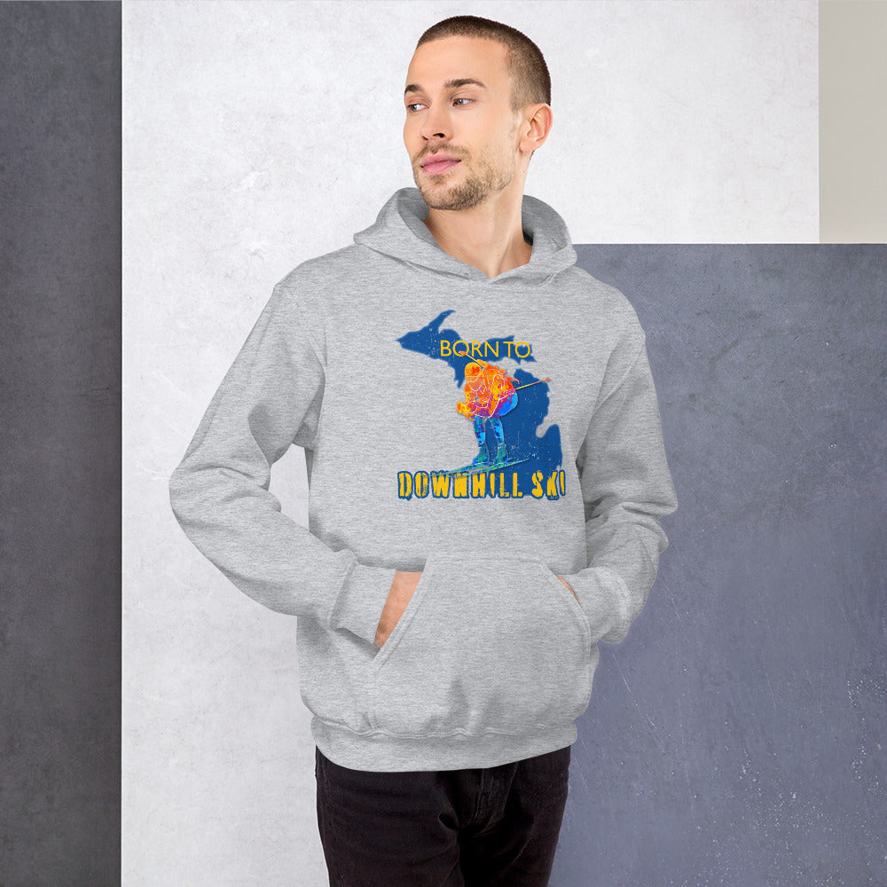 Downhill Skiing Hoodie