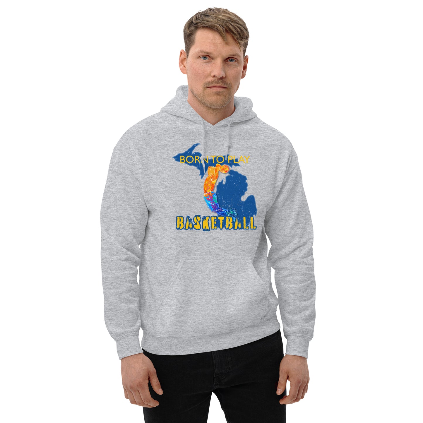 Born to Play Basketball Hoodie