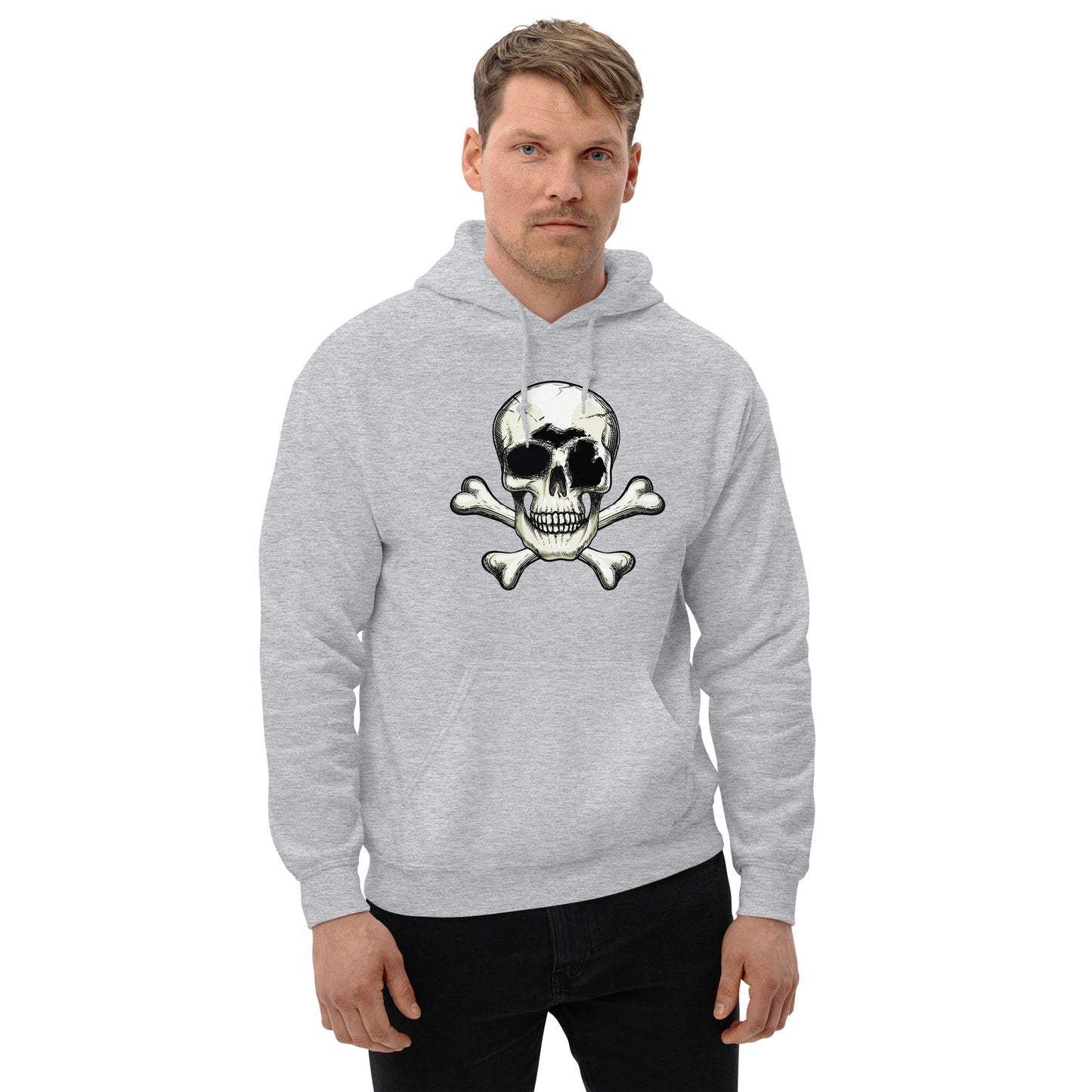 Michigan Skull Hoodie