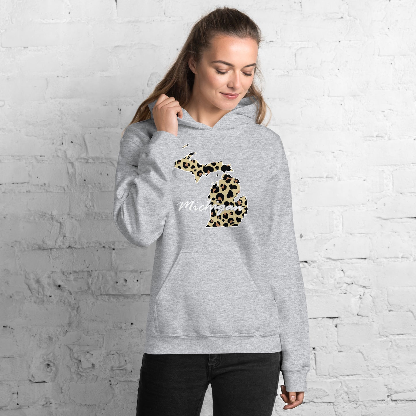 Leopard Print Hoodie