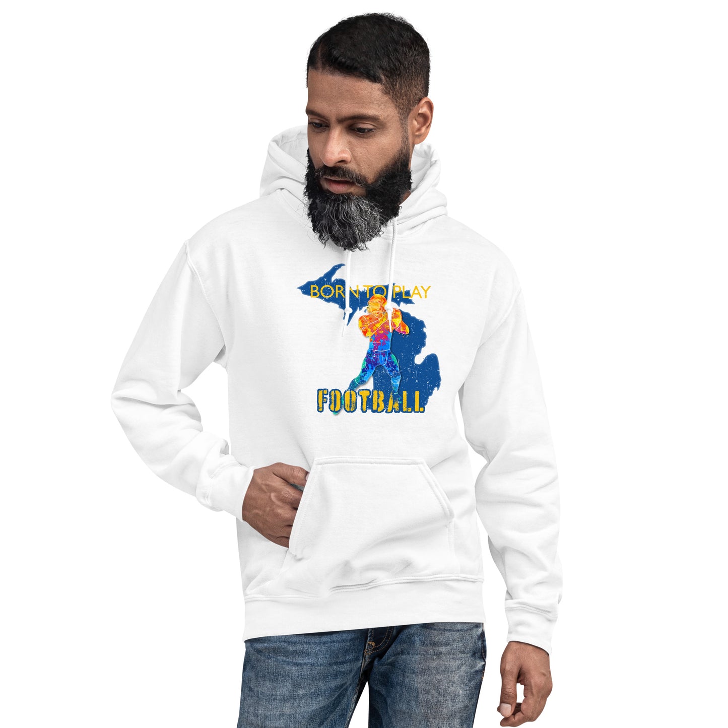 Born to Play Football Hoodie