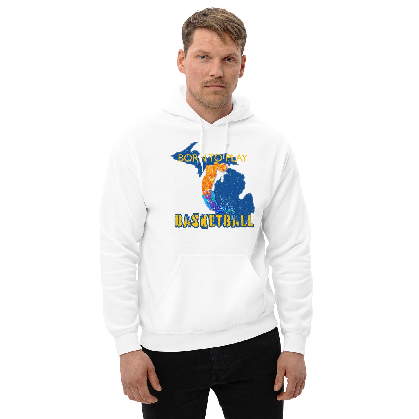 Born to Play Basketball Hoodie