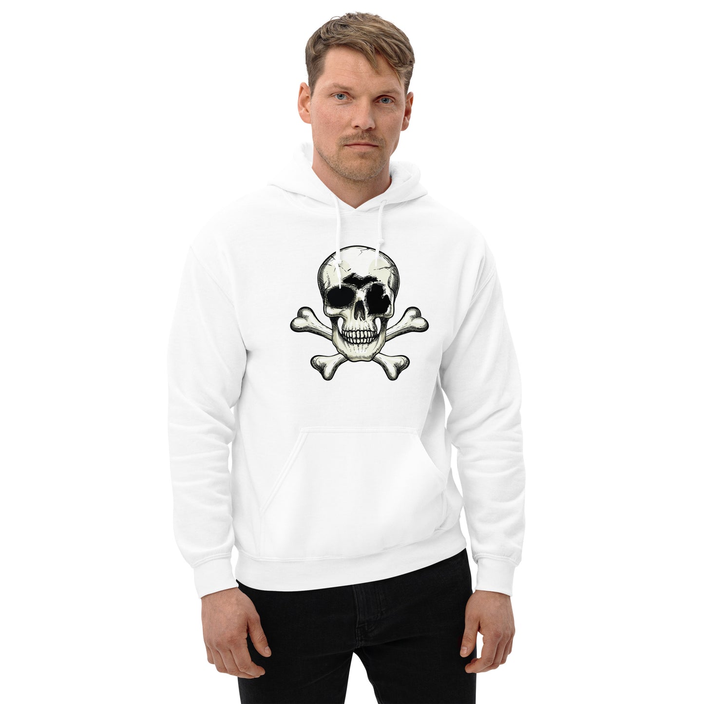 Michigan Skull Hoodie